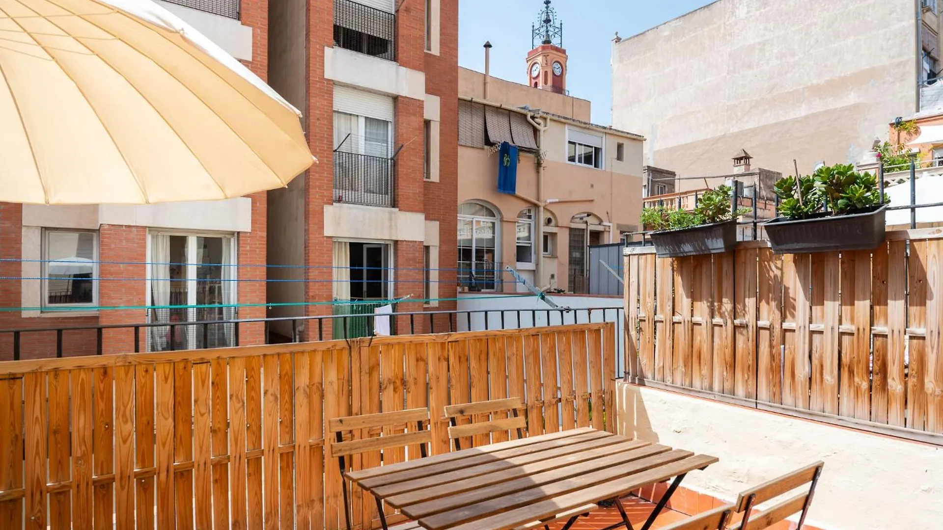 Ferienwohnung Terrace, Sun And Local Lifestyle In Gracia Barcelona Spanien